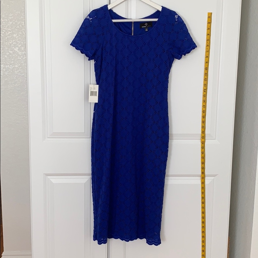 Blue dress